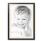ArtToFrames 24x34" Matted Picture Frame with 20x30" Single Mat Photo Opening Framed in 1.25" Black and 2" Mat (FWM-4083-24x34)